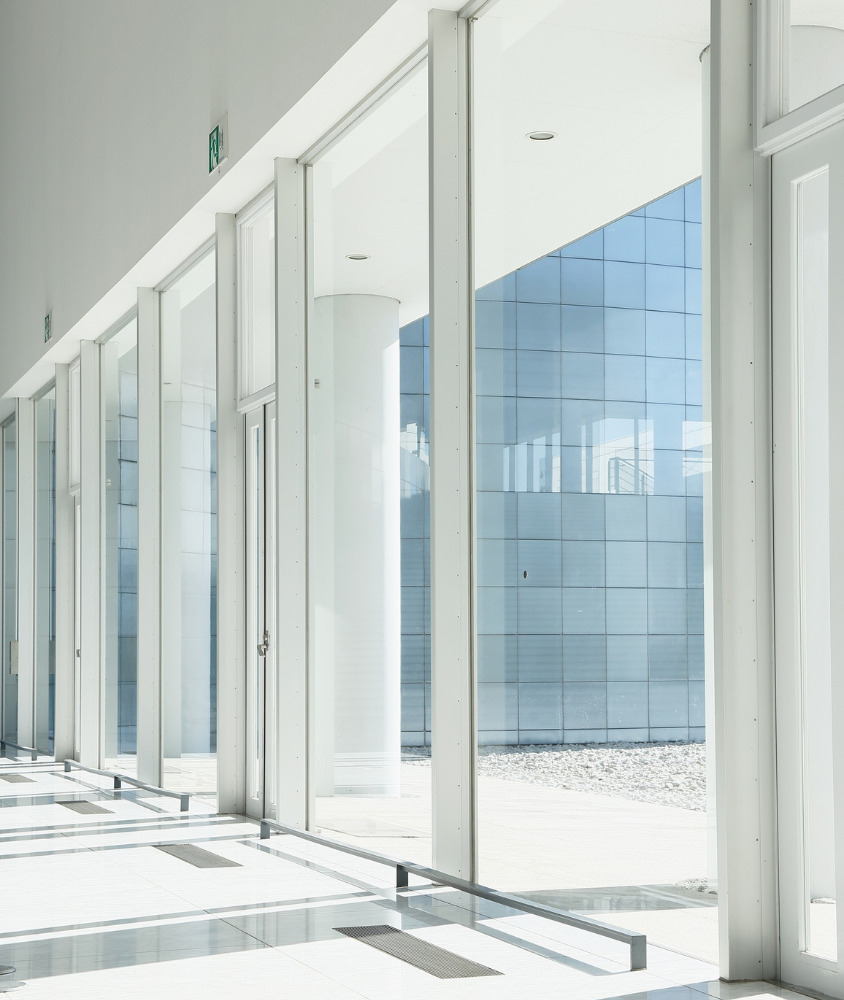 parede de vidro em Contagem